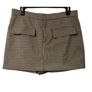 ZARA Plaid Skort